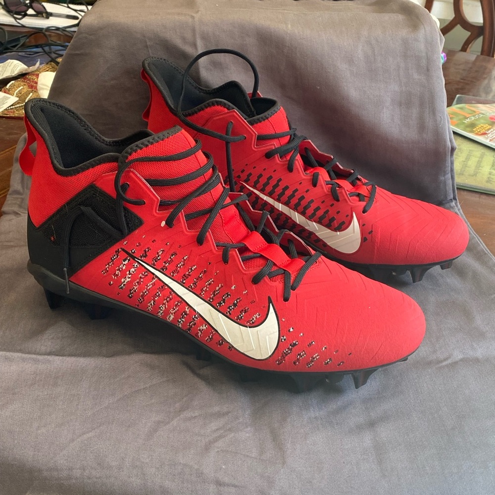Nike ALPHA MENACE Pro2 Mid Football Cleats AQ3209-601 size 15